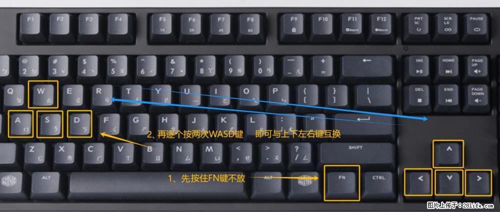 键盘，怎样把wasd键与上下左右方向键互换？ - 生活百科 - 自贡生活社区 - 自贡28生活网 zg.28life.net